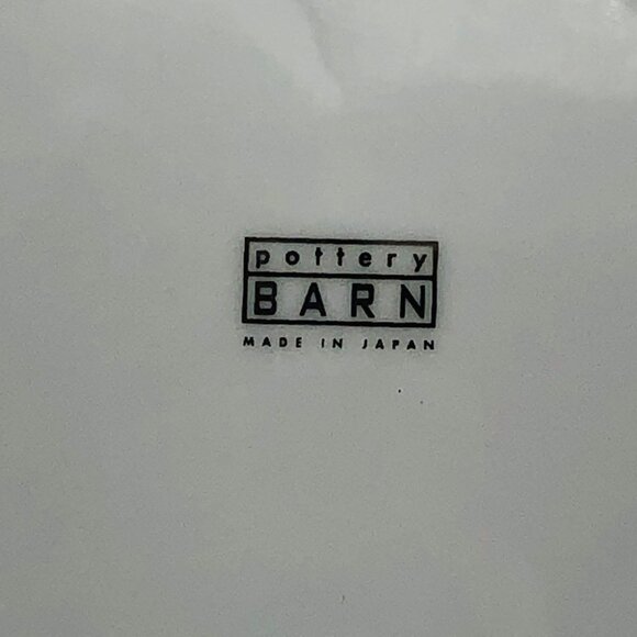 Pottery Barn Pleasure 8.5" Salad Plate Pear & Text Design Replacement - Picture 4 of 4